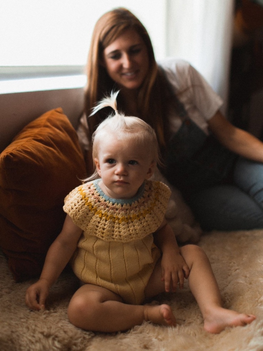 NWT Misha & Puff Vivian Romper in Buttercream